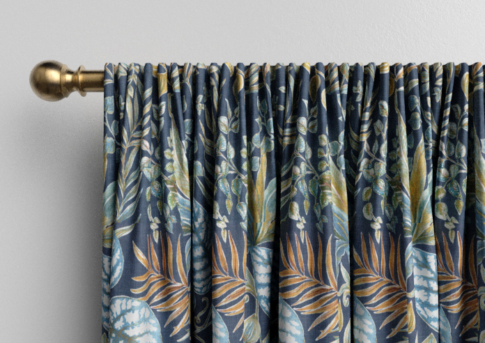 Paloma, Indigo - Made to Measure Curtain - Image 9